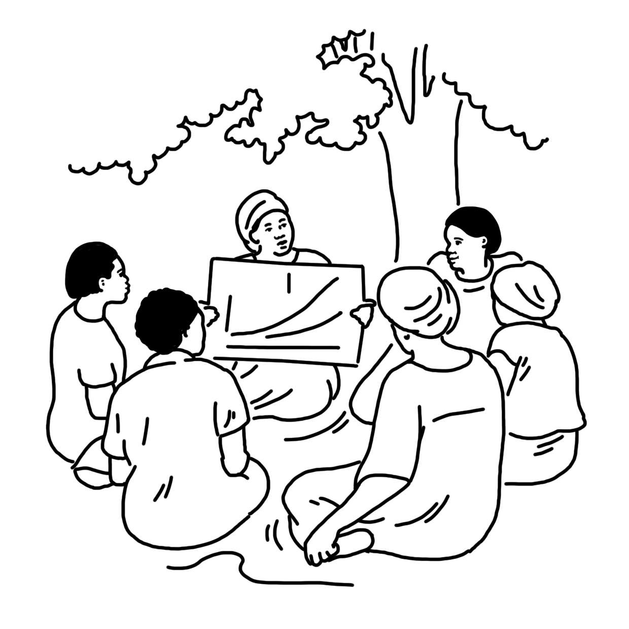 group discussing adaptation strategies