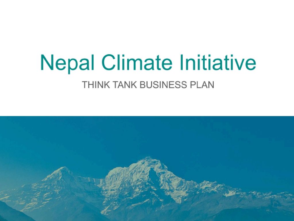 Nepal Business Plan
