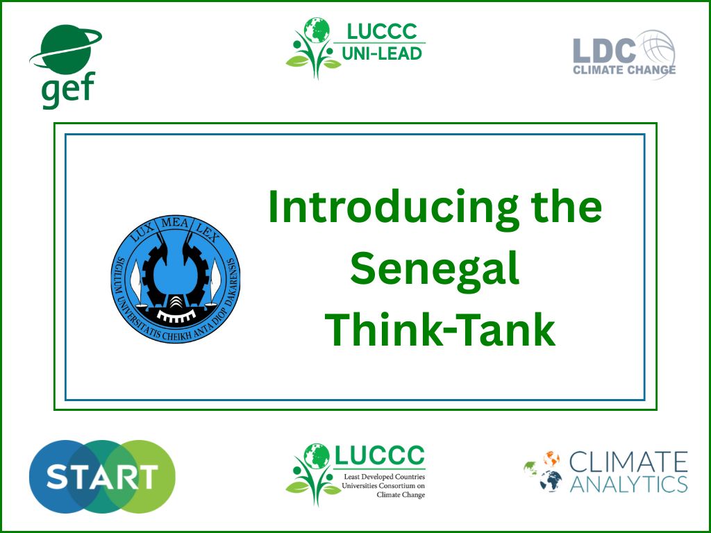 Introducing the Senegal Think-tank