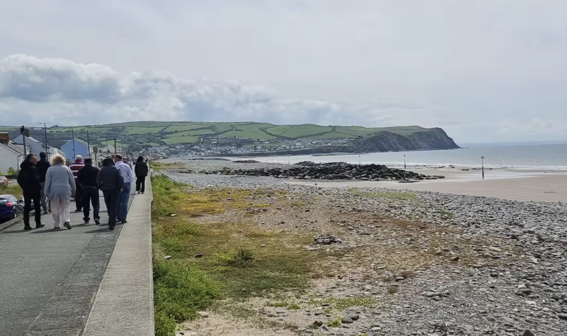 Coastal town, Wales